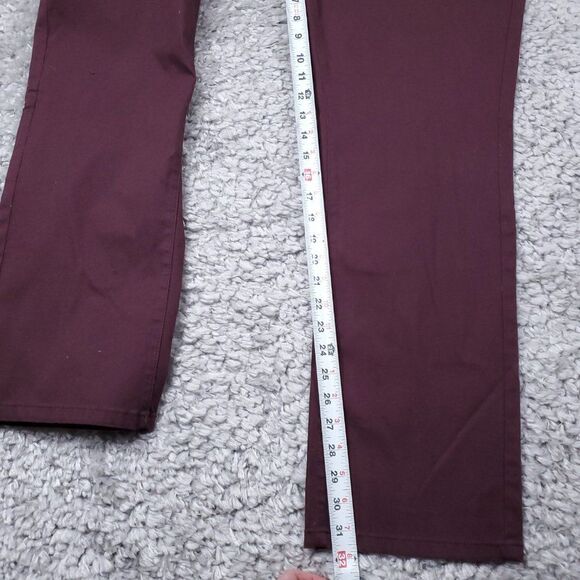 Tailor Vintage Greenwich Slim Fit Chino Pants Red Size 40 x 32 Stretch Airotec - Picture 6 of 9